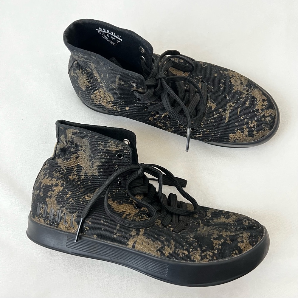 NOBULL Hightop Canvas Unisex Training Lifting Shoe Women’s 8 Men’s 6.5